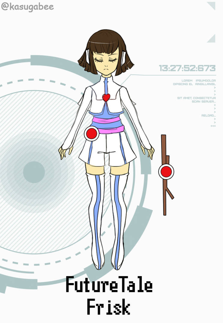 FutureTale - Frisk by KasugaBee on DeviantArt