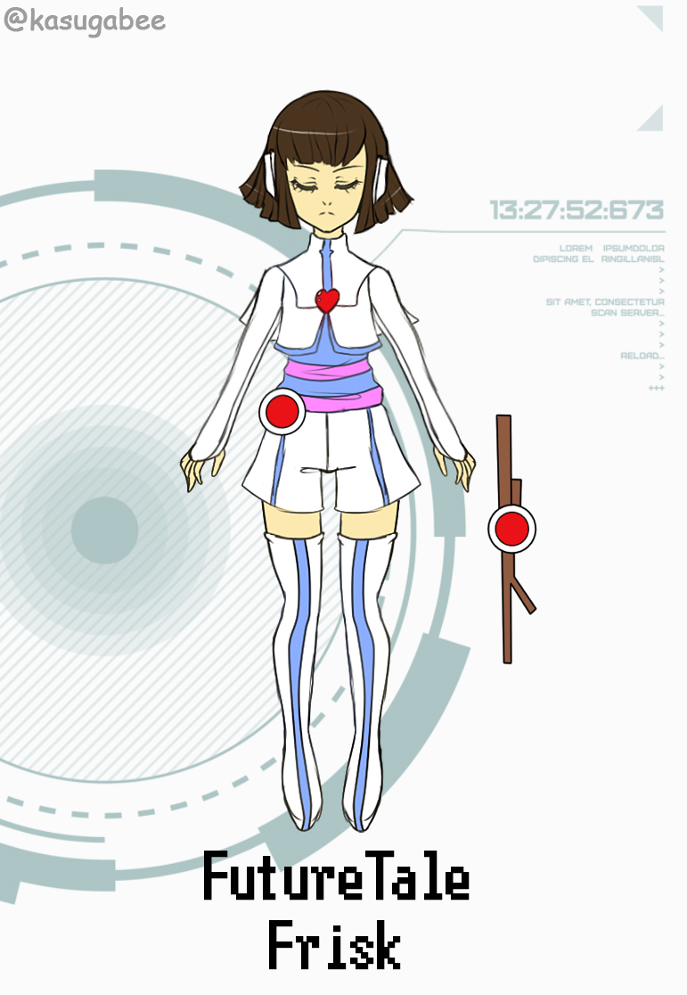 Fallbacktale Frisk FutureTale - Frisk by KasugaBee on DeviantArt