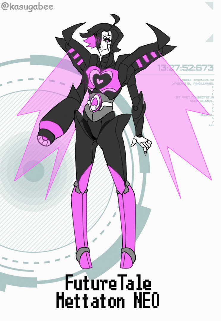FutureTale - NEO Mettaton (old) by KasugaBee on DeviantArt