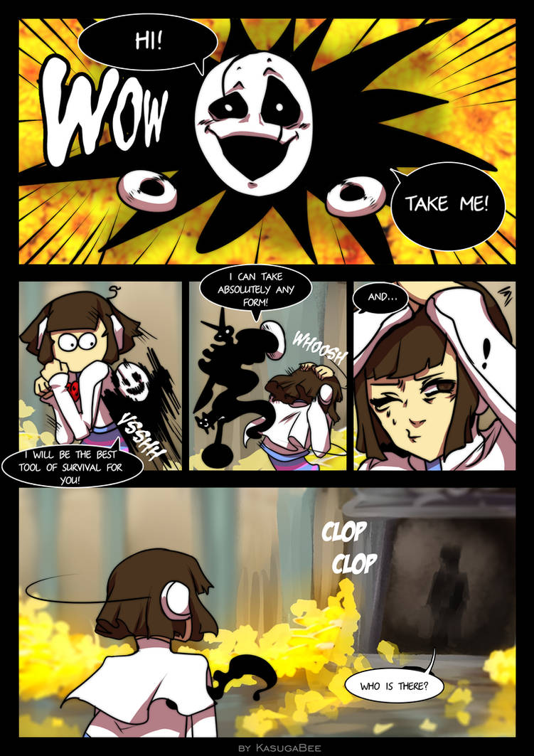 FutureTale: CHAPTER 1 - RUINS 4 page by KasugaBee on DeviantArt