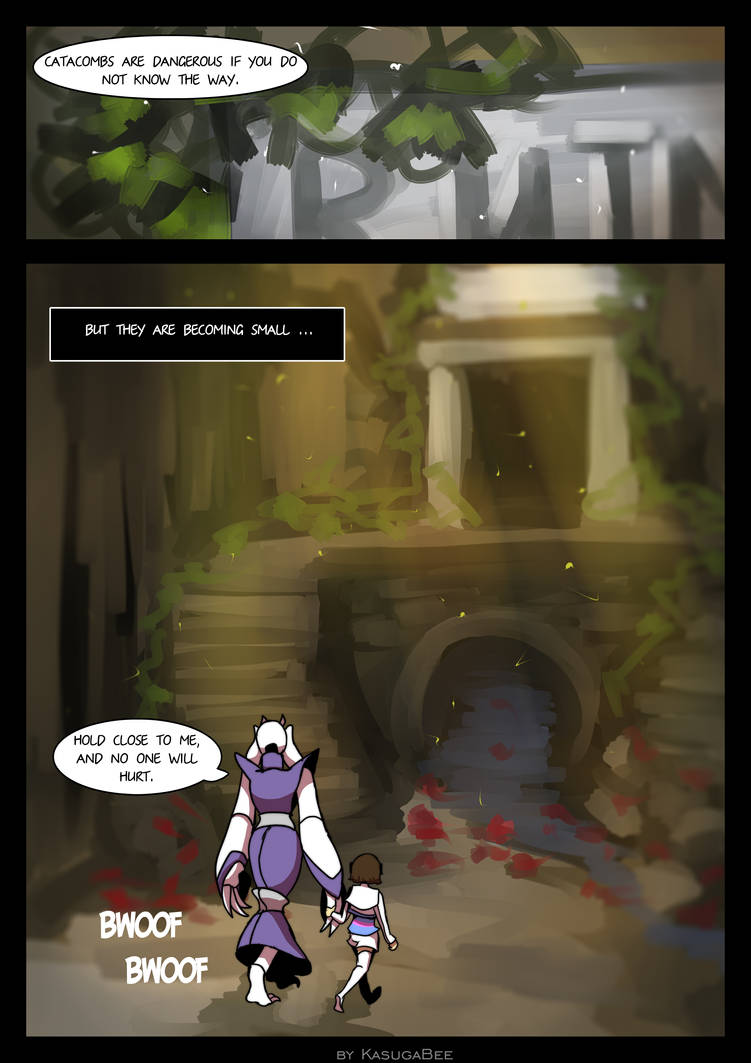 FutureTale: CHAPTER 1 - RUINS 7 page by KasugaBee on DeviantArt