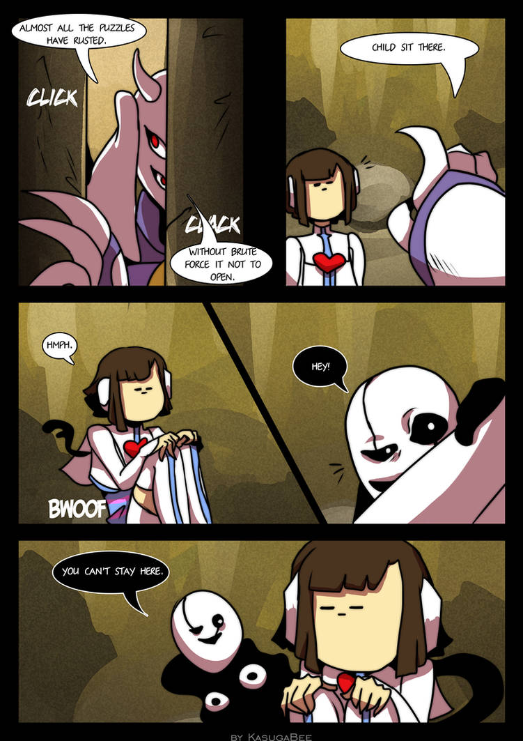 FutureTale: CHAPTER 1 - RUINS 9 page by KasugaBee on DeviantArt