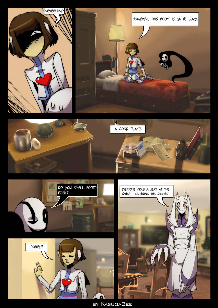 FutureTale: CHAPTER 1 - RUINS 30 page by KasugaBee on DeviantArt