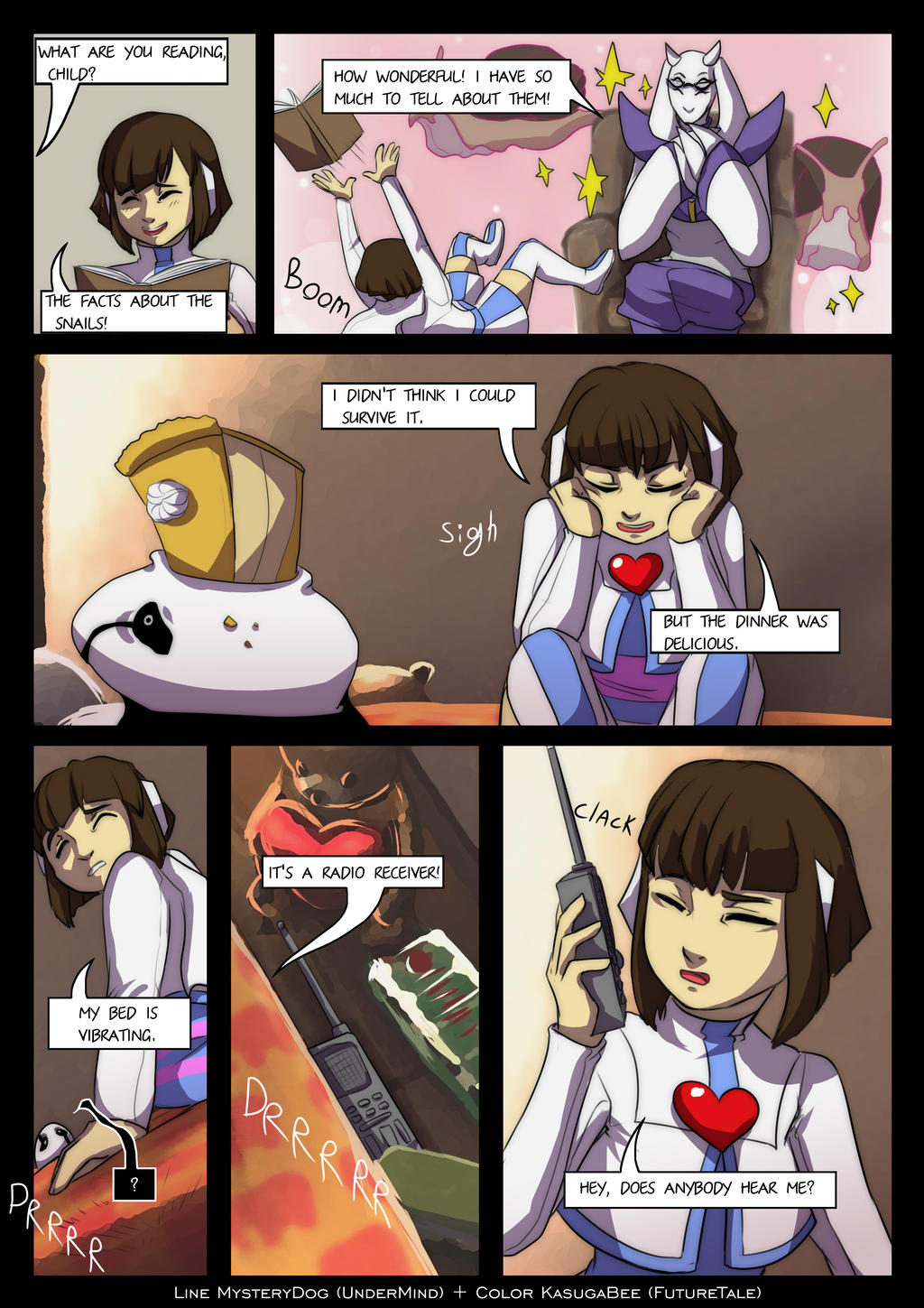 FutureTale: CHAPTER 1 - RUINS 33 page by KasugaBee on DeviantArt
