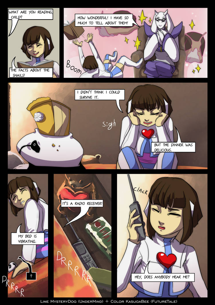 FutureTale: CHAPTER 1 - RUINS 33 page by KasugaBee on DeviantArt