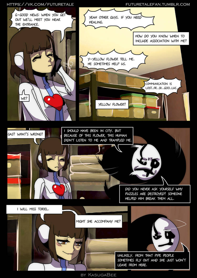 FutureTale: CHAPTER 1 - RUINS 37 page by KasugaBee on DeviantArt
