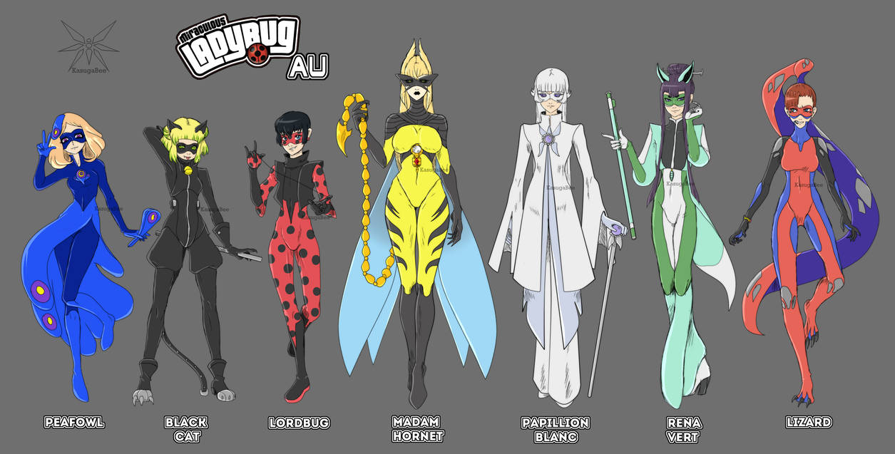 Alt Ladybug My LadyBug AU by KasugaBee on DeviantArt