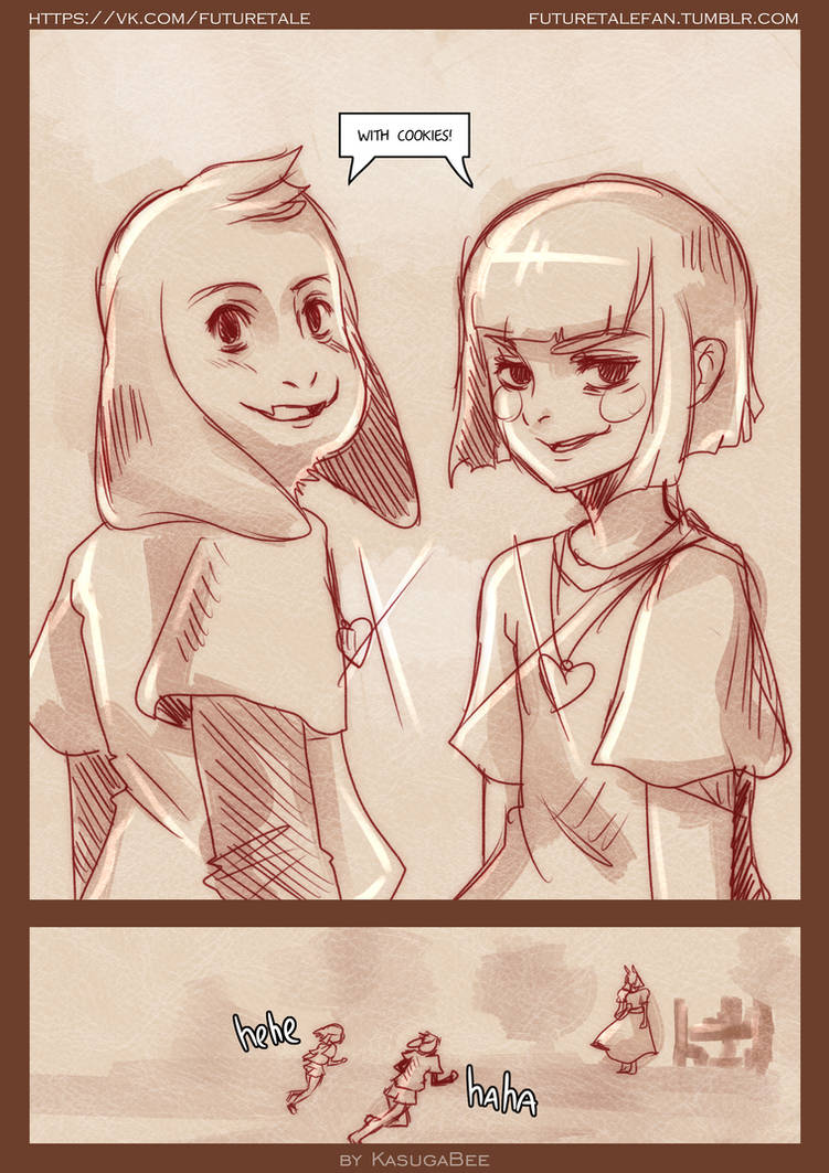 FutureTale: CHAPTER 1 - RUINS 44 page by KasugaBee on DeviantArt