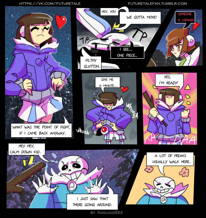 FutureTale: CHAPTER 2 - 4 page by KasugaBee on DeviantArt