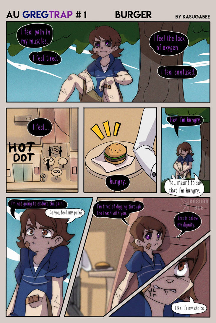 AU GREGTRAP 1 BURGER by KasugaBee on DeviantArt