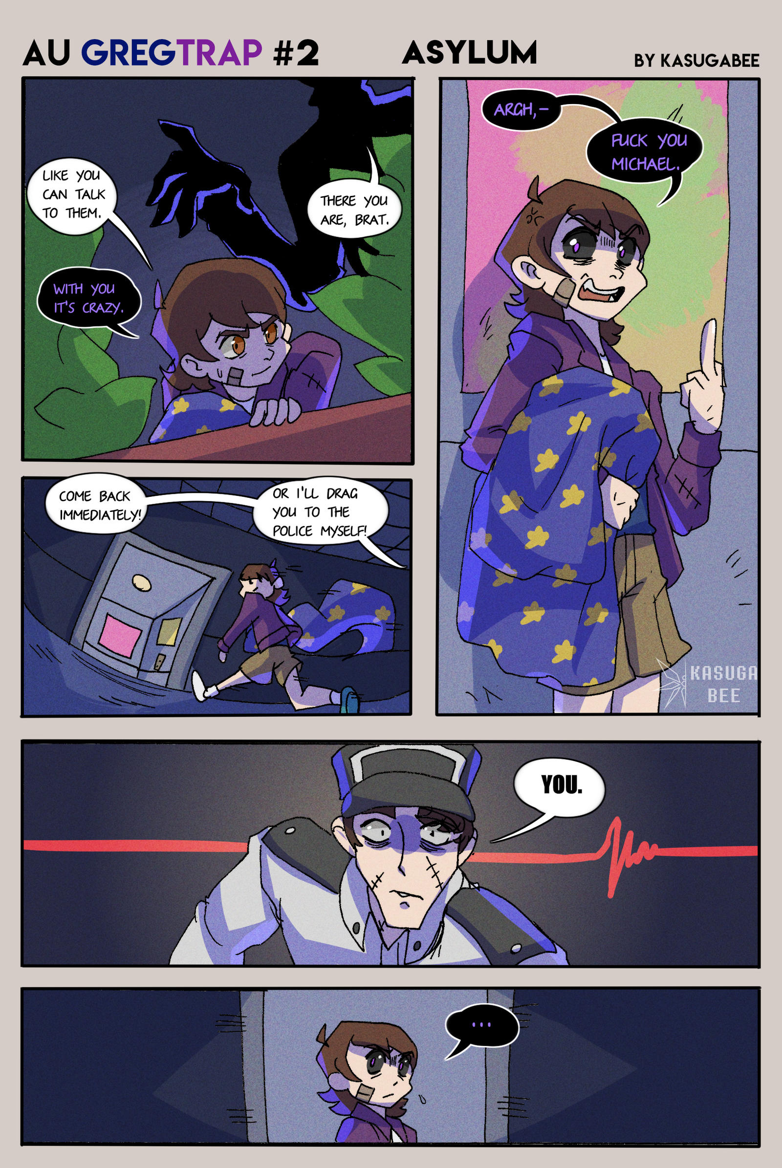 AU GREGTRAP 2 ASYLUM by KasugaBee on DeviantArt