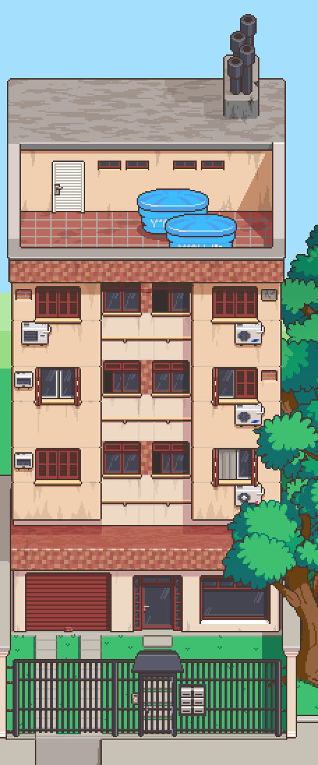 Pixelart Building 02