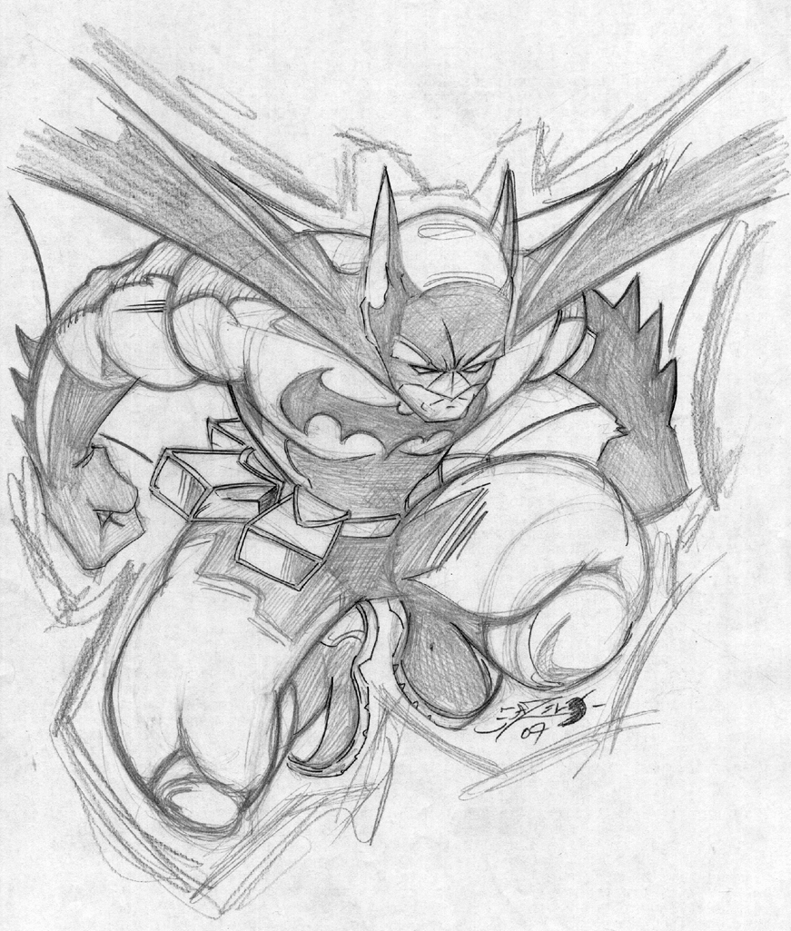 Dark Knight Sketch