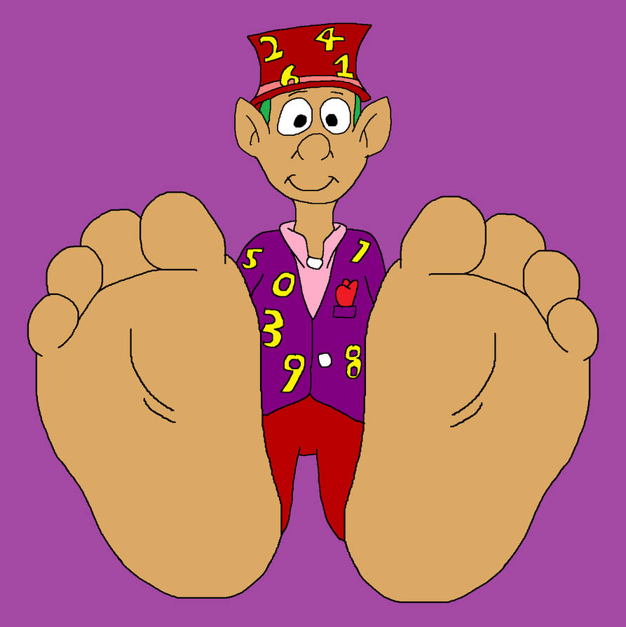Norm the Number Gnome's Feet Tease by JohnHall2019 on DeviantArt