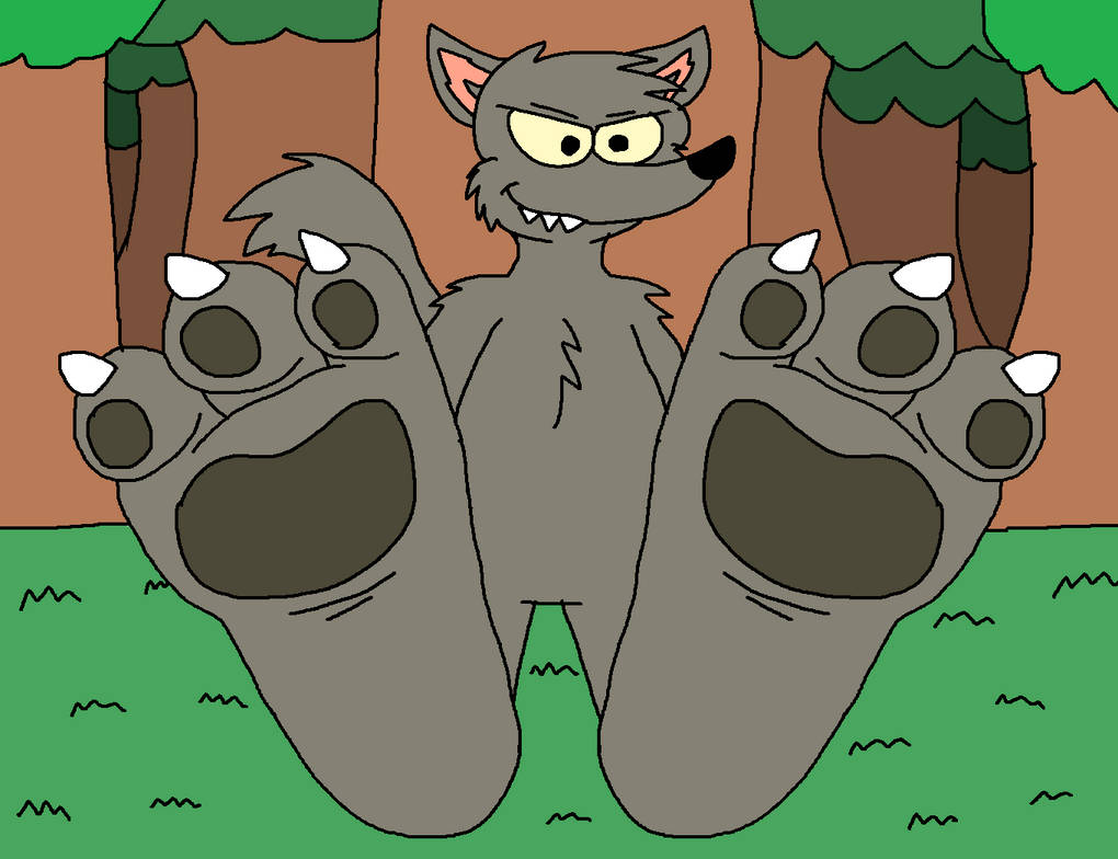 Wolves Feet Big Bad Wolf's Feet Tease by JohnHall2019 on DeviantArt