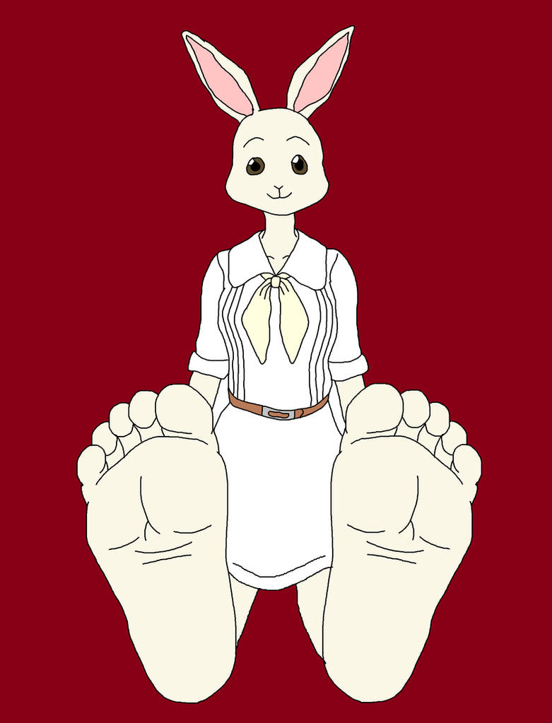 Hero Rabbit Feet Haru's Rabbit Feet Tease by JohnHall2019 on DeviantArt