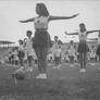 Public display of the brazilian youth, 194X. 5