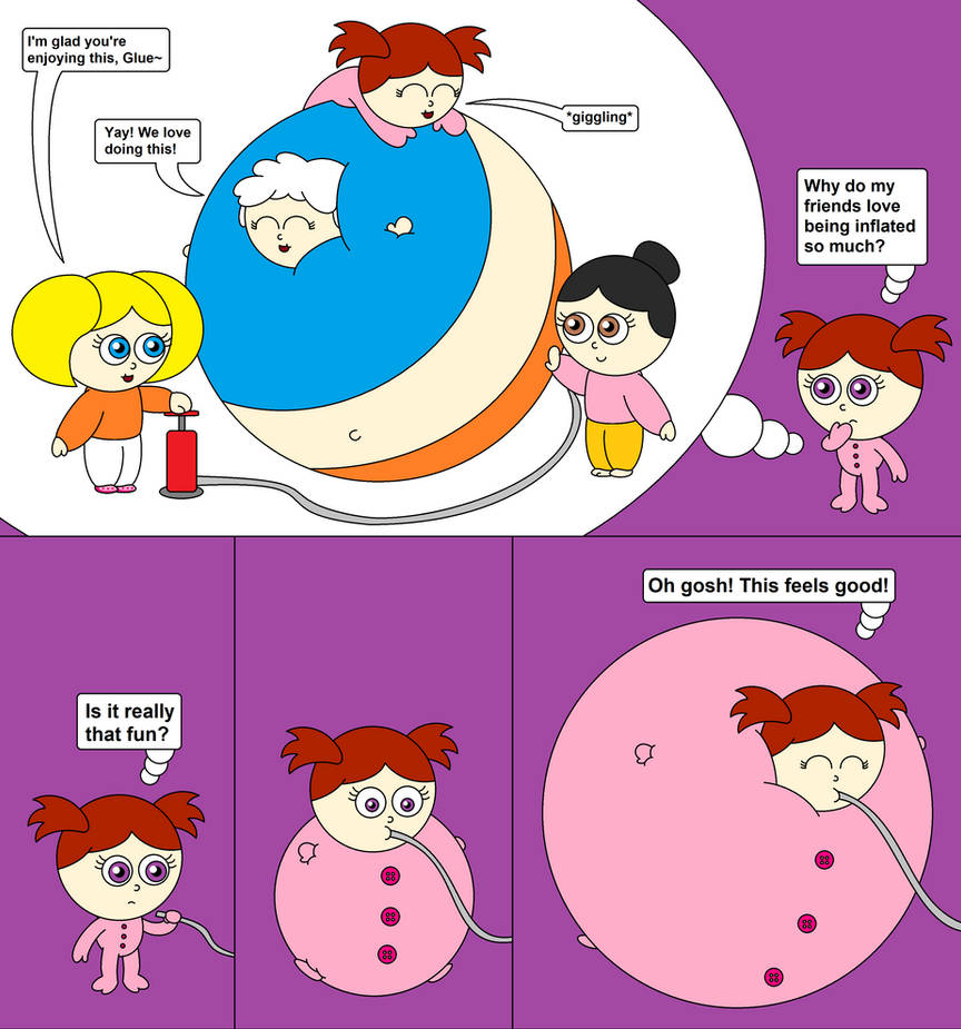 Darwin Inflating Curiosity of Inflation~ by NuggieTheBalloonGirl on DeviantArt