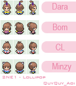 Sprites 2NE1