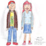 Caillou and Rosie as Teenagers