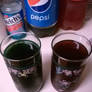 Blue Pepsi and Red Pepsi 1