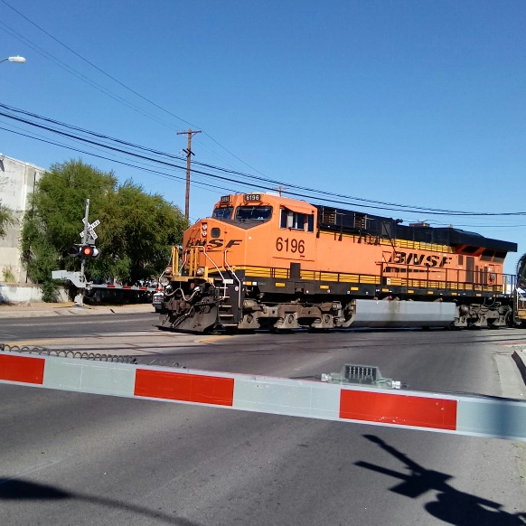 BNSF Train on UP Tracks 2