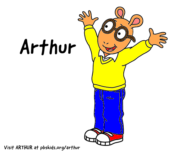 Arthur Read (from Arthur's Coloring Page)