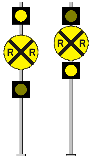 Railroad Crossing Warning Signs With Yellow Lights By Willm3luvtrains On Deviantart Railroad Crossing Warning Signs With Yellow Lights By Willm3luvtrains On Deviantart