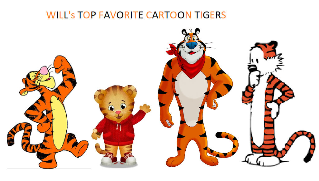 My Top Favorite Cartoon Tigers by WillM3luvTrains on DeviantArt My Top Favorite Cartoon Tigers by WillM3luvTrains on DeviantArt