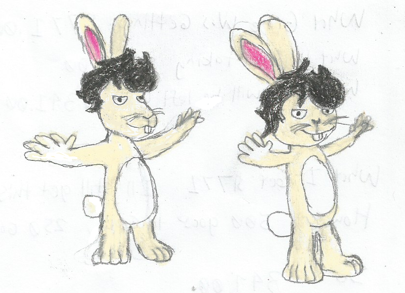 Rabbit Modeled After AquaticZDrawingGamer by WillM3luvTrains on DeviantArt