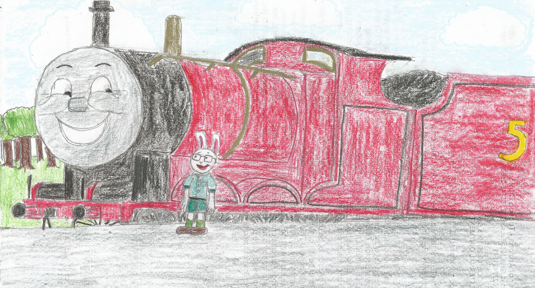James Meets James by WillM3luvTrains on DeviantArt
