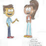 Maya and Miguel in Loud House Style