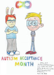 Autism Acceptance Month with Carl and Cody