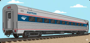 AI Amtrak Phase IVb Horizon Fleet Coach
