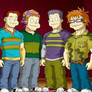 Phil, Dil, Chuckie and Tommy Grown Up AI indoors