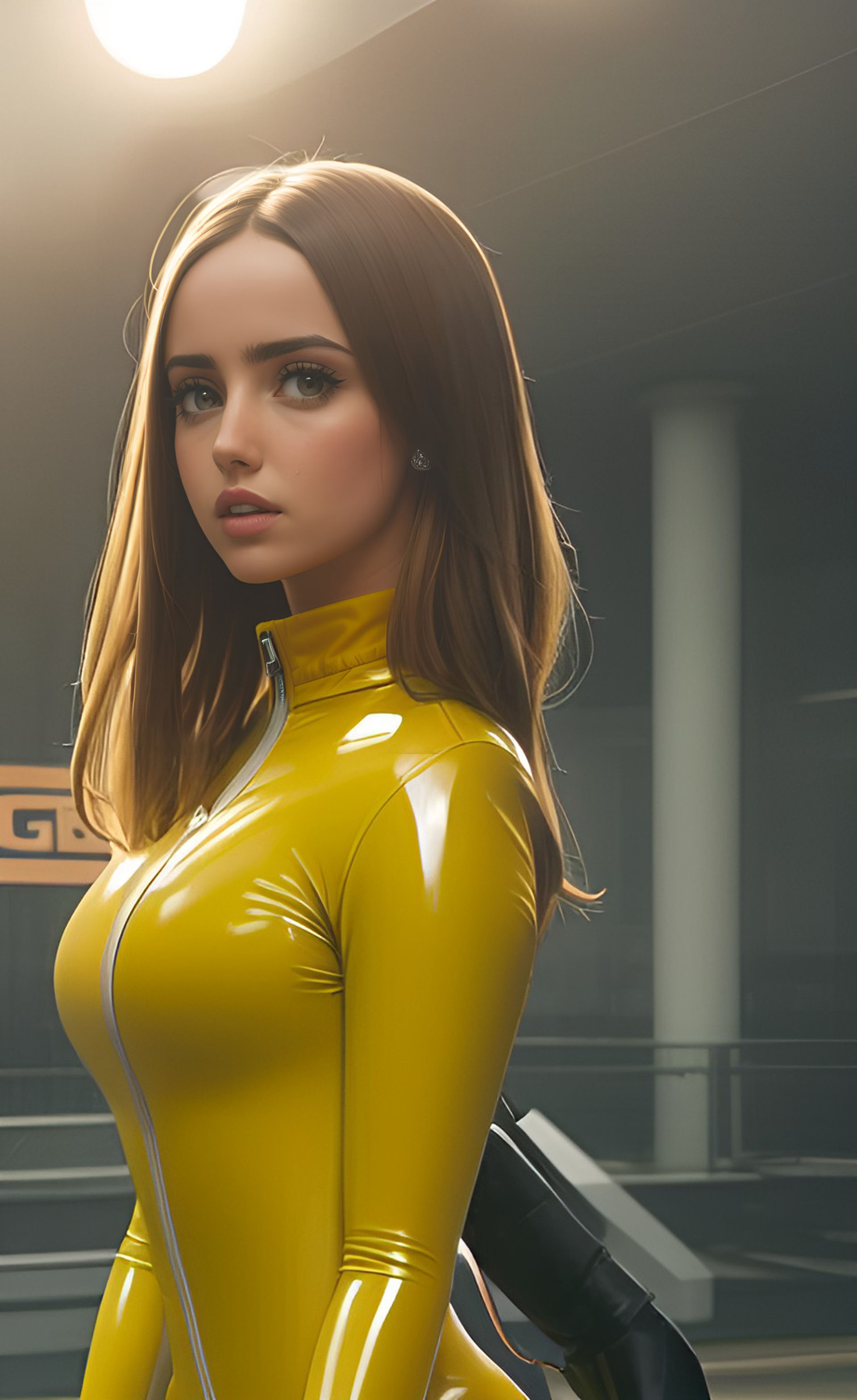 Yellow Catsuit by OfficialLogoTV2 on DeviantArt