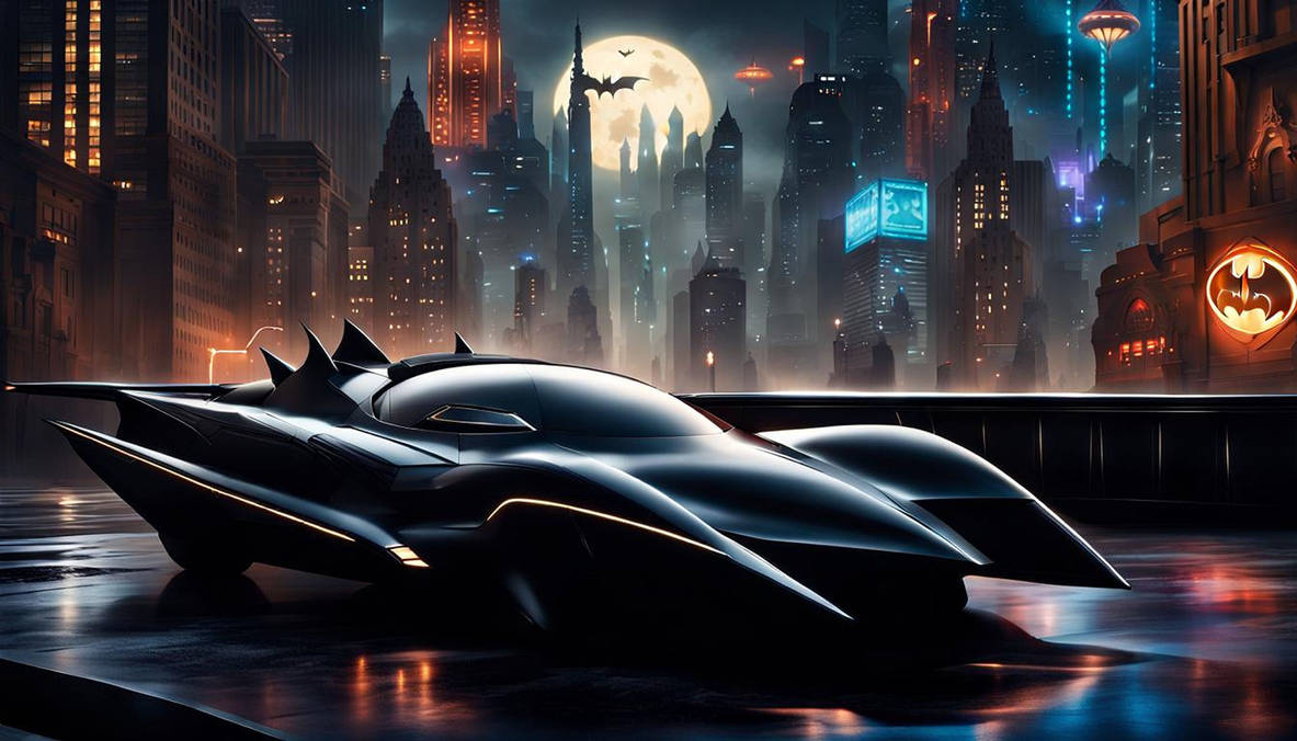 Car Retro Black 9 Batmobile Style by HawkWinds on DeviantArt