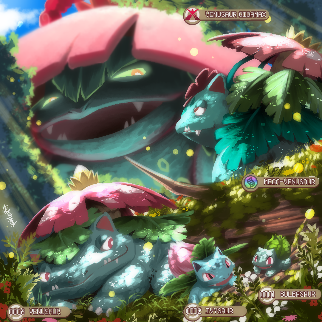 BiomaDex Bulbasaur Ivysaur Venusaur Mega Giga By Klausmanticus On biomadex-bulbasaur-ivysaur-venusaur-mega-giga-by-klausmanticus-on