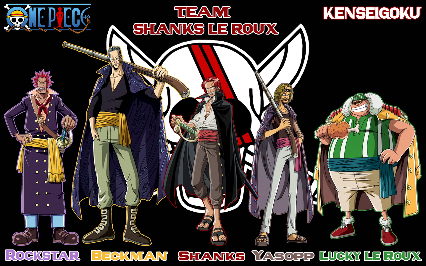 One Piece Team Shanks By Kenseigoku On Deviantart One Piece Team Shanks By Kenseigoku On Deviantart