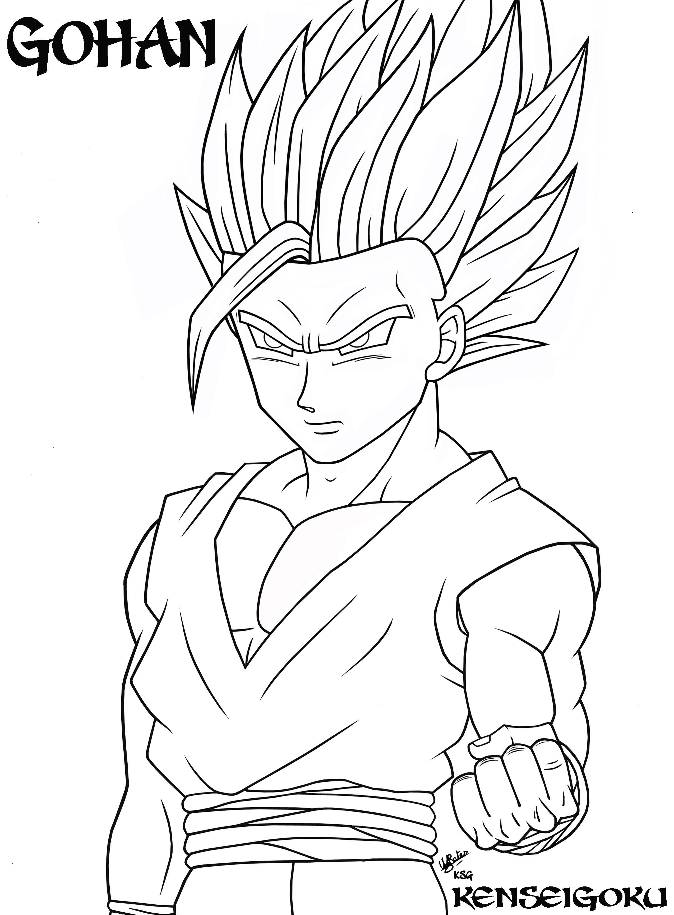 Art KSG Gohan Version2  070