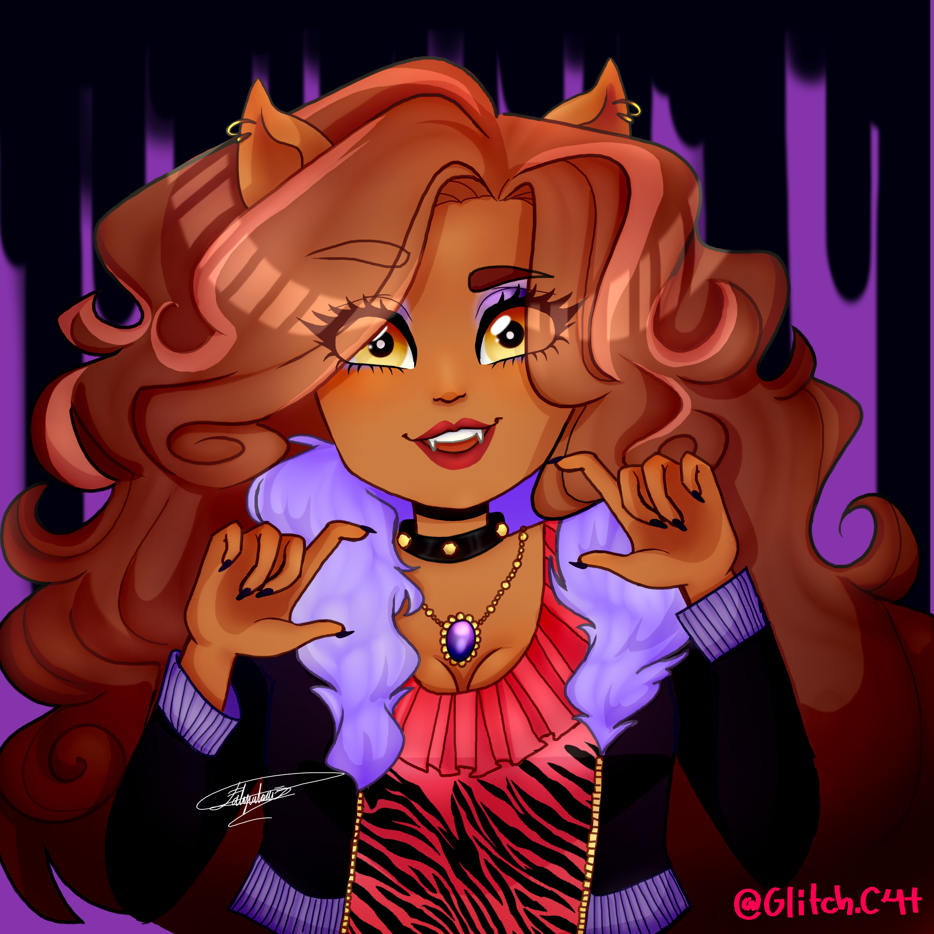 Clawdeen wolf deals art