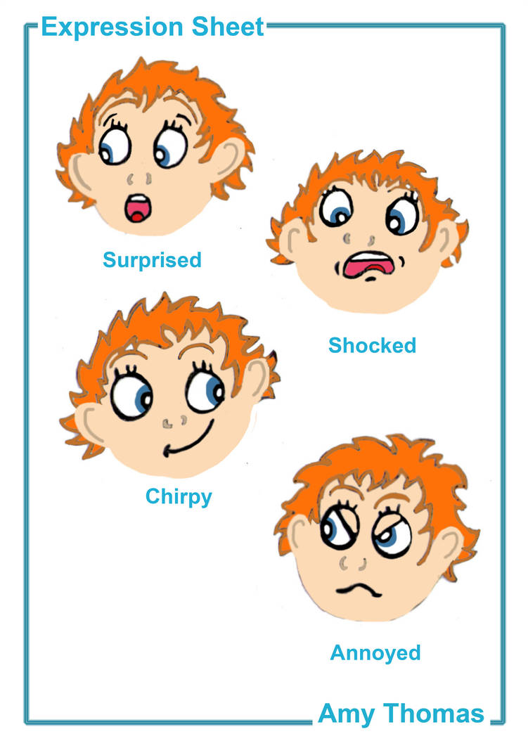 Expression Sheet 2 by Madame-Skelly-1992 on DeviantArt