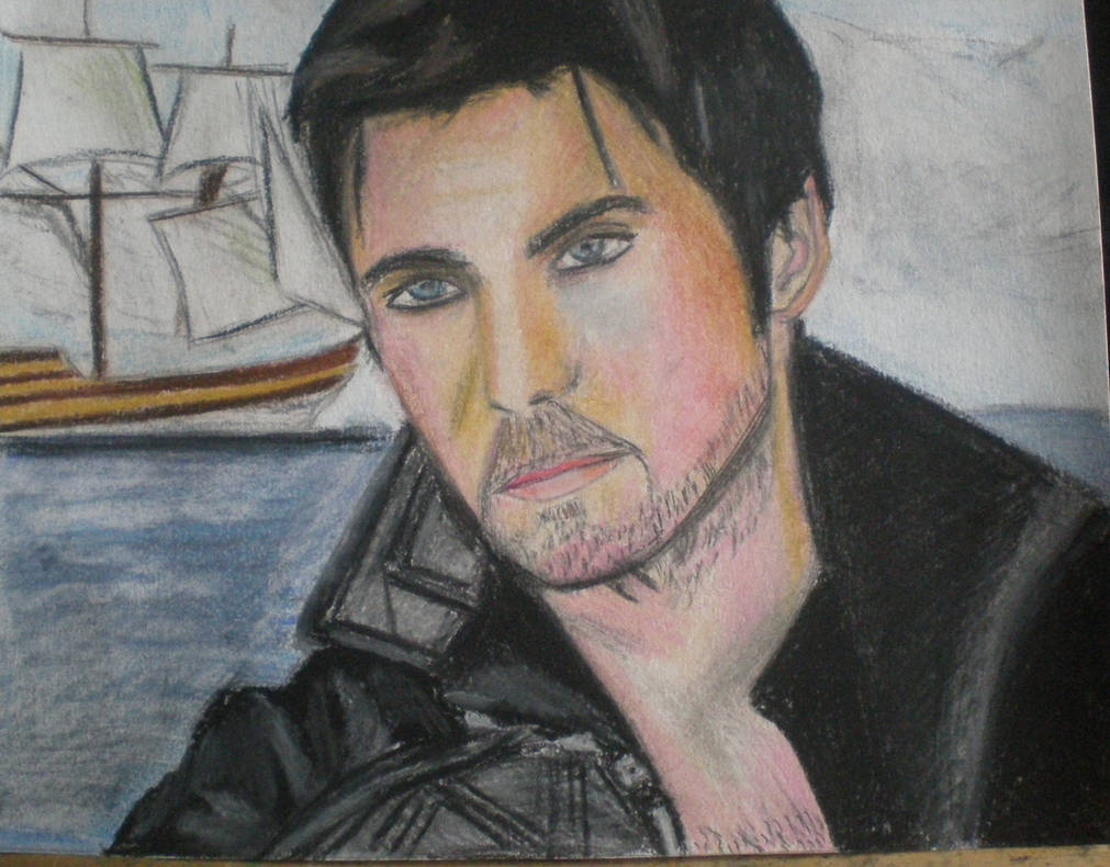 Captain Hook once upon a time by redhoodgirl91 on DeviantArt