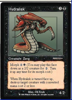 Hydralisk Card