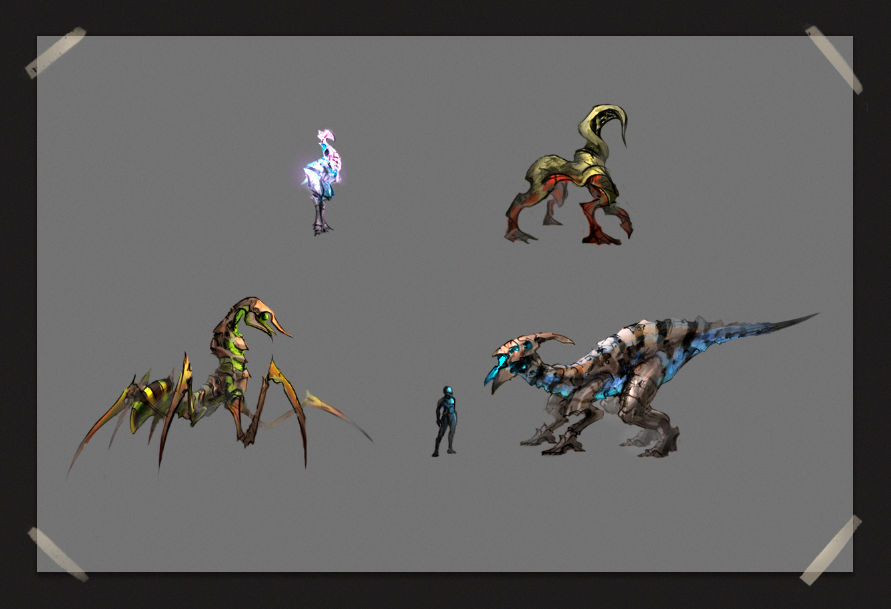 Alien Creature Designs by Archon-Library on DeviantArt