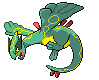 Lugia recolor - Rayquaza