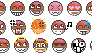 Voltorb Emoticons Set