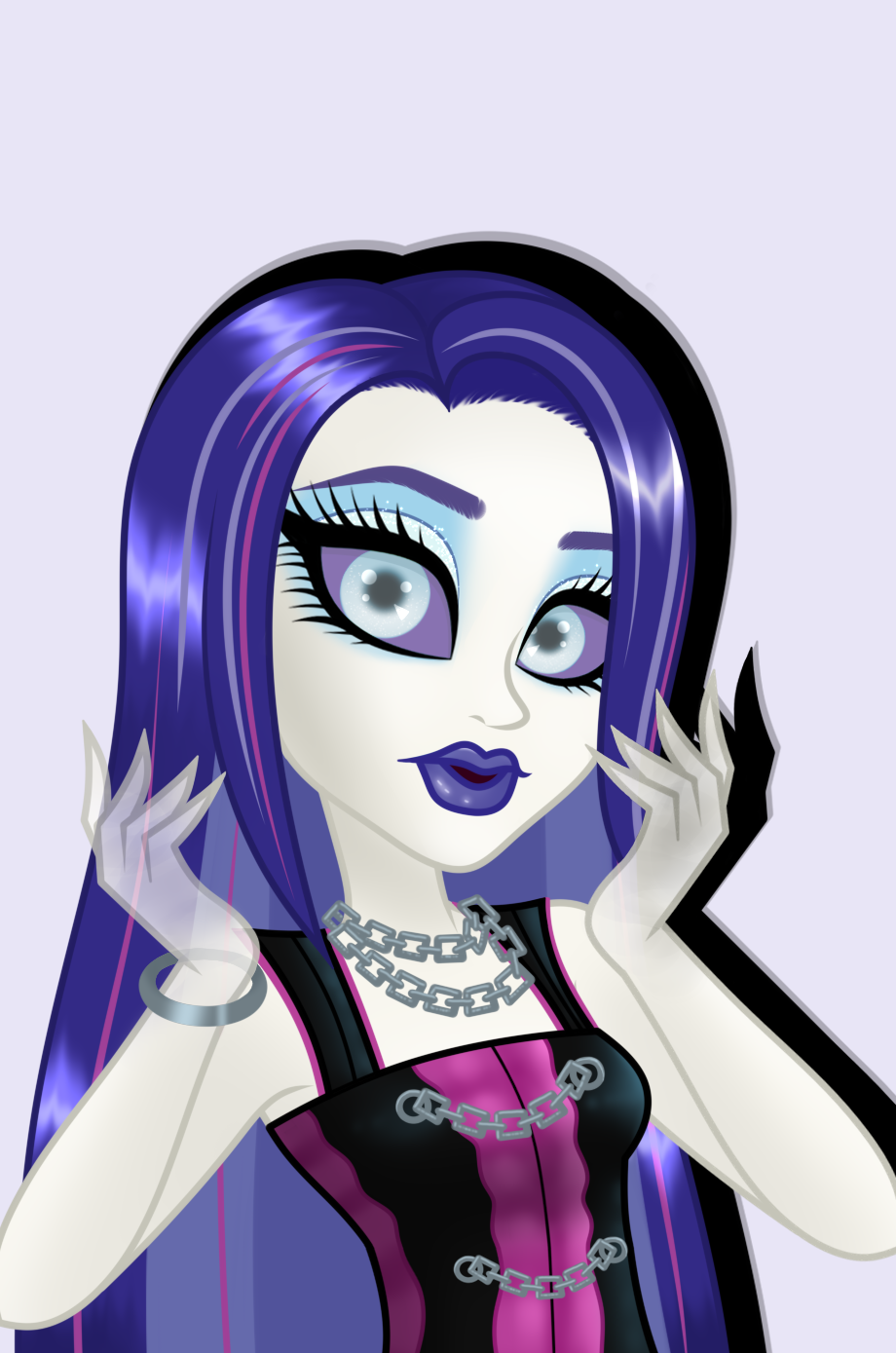 Monster high Spectra Vondergeist fan art by CoconatPeach on DeviantArt Monster high Spectra Vondergeist fan art by CoconatPeach on DeviantArt