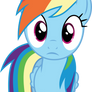 Rainbow Dash stare