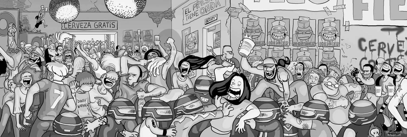 FREE BEER strip 16 by ZoMBieViLLe2000